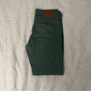 Lucky Brand Green Stretch Chino Pants